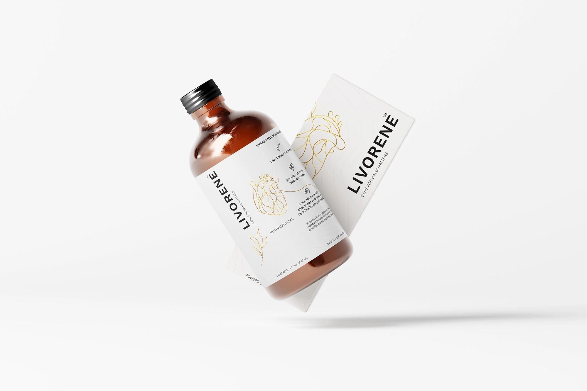 A Livorene bottle and box